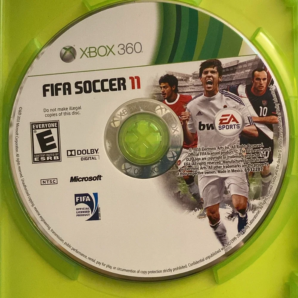 FIFA Soccer 11 - Xbox 360 EA Sports Video Game EUC